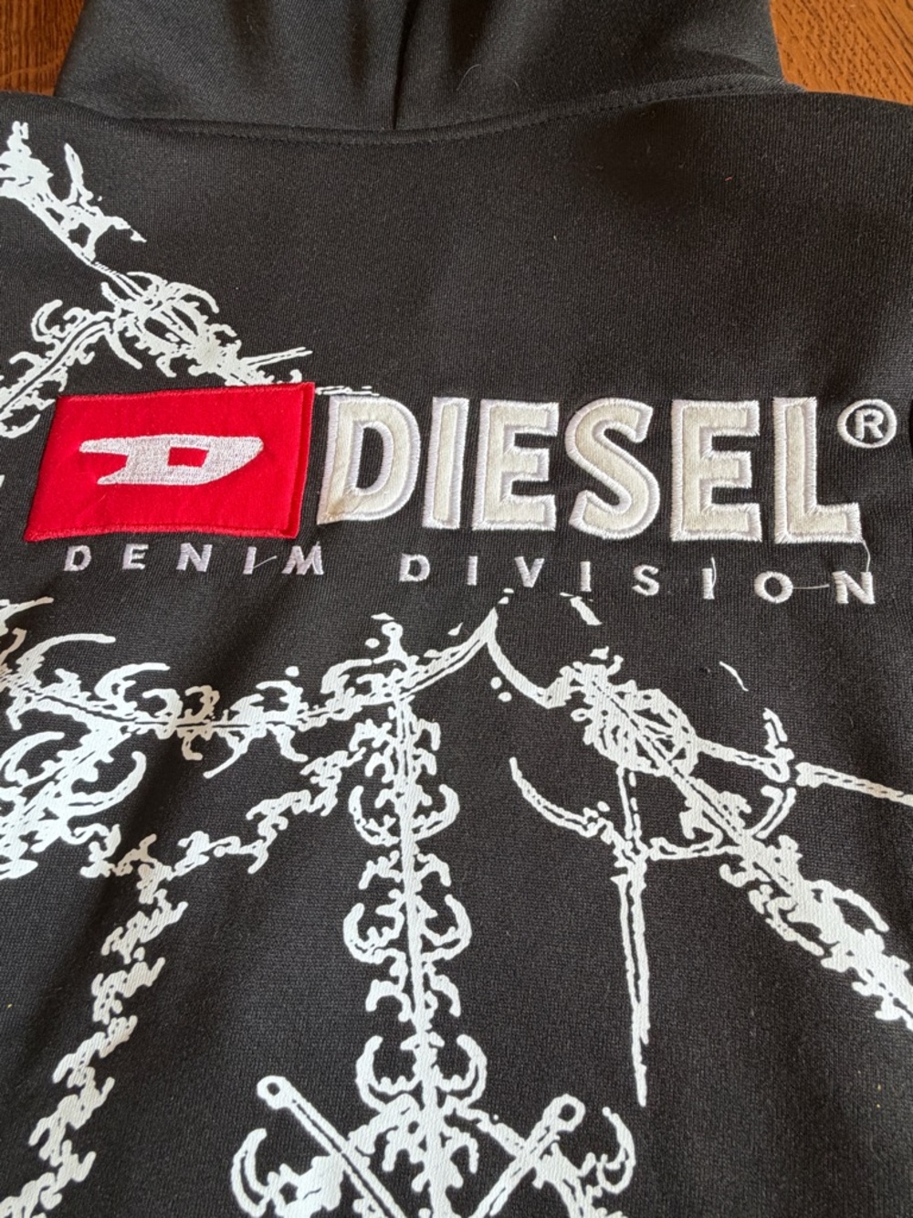 Diesel Black Hoodie - Picture 5 of 6